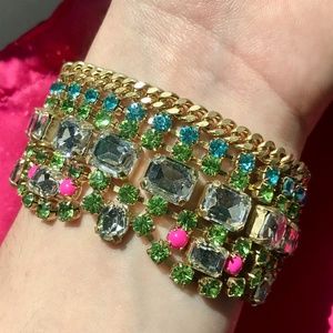 Juicy Couture Crystal & Gold Bracelet